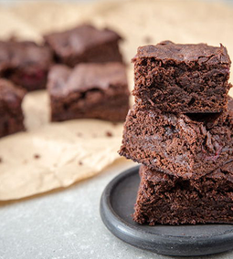 Cukormentes csokis brownie