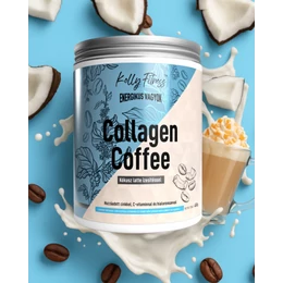 KOLLY FITNESS COLLAGEN COFFEE 450g - Kókusz latte
