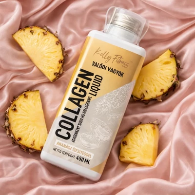 Kolly Fitness - Collagen Liquid - 450ml - Ananász
