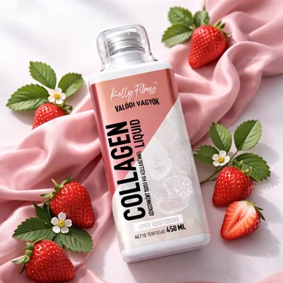 Kolly Fitness - Collagen Liquid - 450 ml - Eper