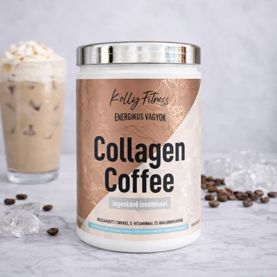 KOLLY FITNESS COLLAGEN COFFEE 450g - Jegeskávé
