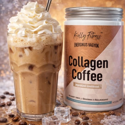 KOLLY FITNESS COLLAGEN COFFEE 450g - Jegeskávé
