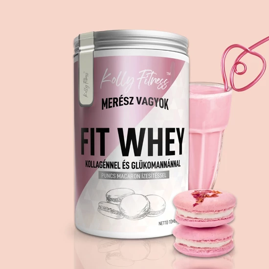 KOLLY FITNESS FIT WHEY PUNCS MACARON 450g