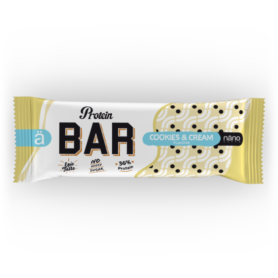 Nano Supps Protein Bar Cookies and Cream 55g