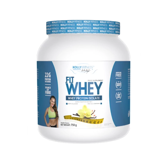 Kolly Fitness Fit Whey Protein Vanília 750g