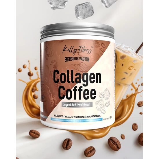 KOLLY FITNESS COLLAGEN COFFEE 450g - Jegeskávé