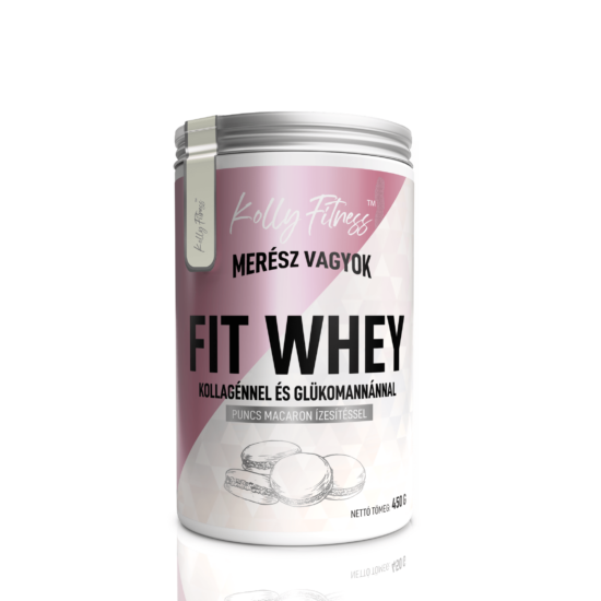 KOLLY FITNESS FIT WHEY PUNCS MACARON 450g 